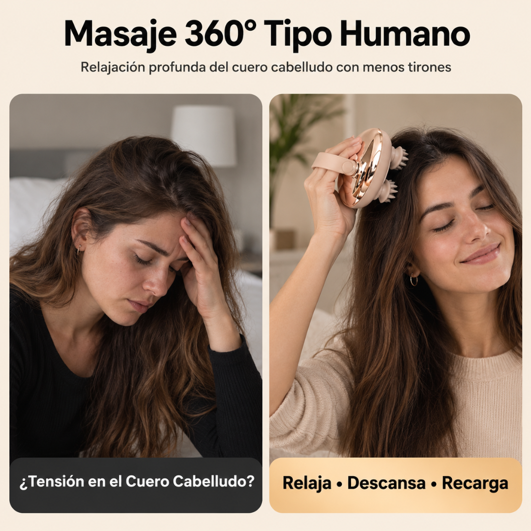 Masajeador Eléctrico para Cuero Cabelludo