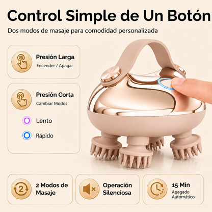 Masajeador Eléctrico para Cuero Cabelludo